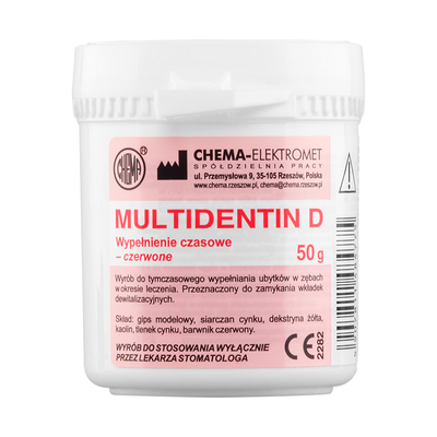 Multidentin D Chema (50 г) водний дентин-порошок MultidentinD фото