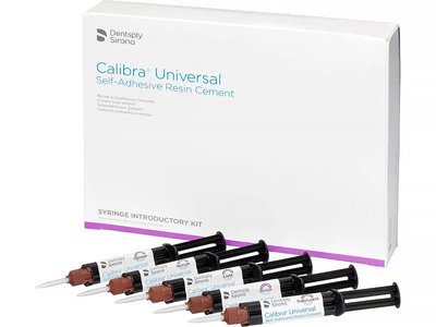 Calibra Universal набір (5x4,5г) Dentasply Sirona самоадгезивний композитний цемент 607400 фото