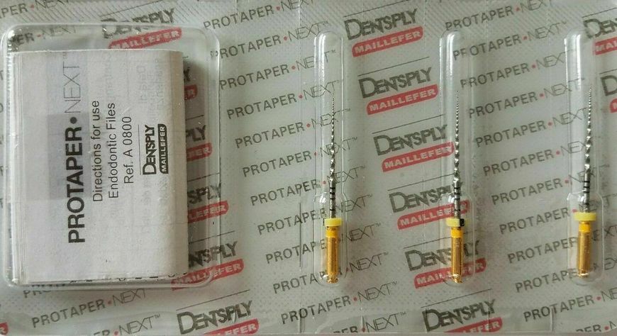 ProTaper NEXT X1/04 25мм (3 шт/уп) Dentsply Sirona ендо-інструмент для формування каналу A080322500103 фото