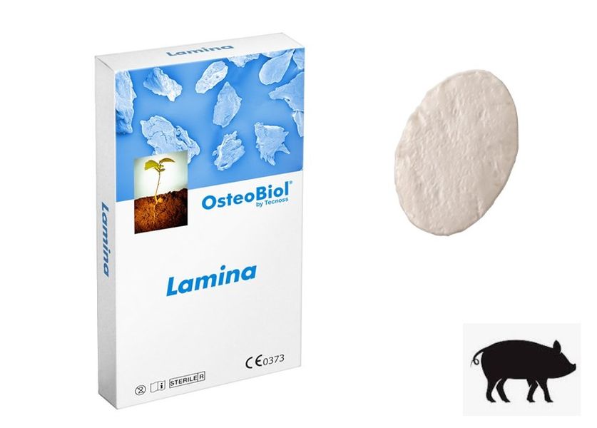 Lamina (25x35x0,5 мм) OsteoBiol колагенований кортикальний кістковий матеріал LS23FS фото