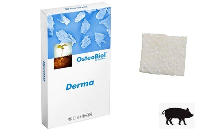 Derma (30x30x2 мм) OsteoBiol колагенова шкірна мембрана ED03SS фото