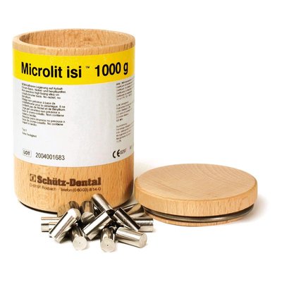 Microlit isi (1кг) Schutz Dental зуботехнічний сплав для коронок та мостів  622125 фото