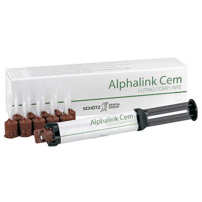 Alphalink Cem Automix A2 (8г) Schuetz Dental композитний цемент подвійного твердіння 639012 фото