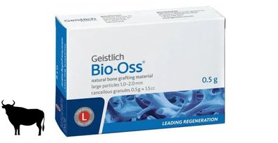 Bio-Oss Spongiosa 0.5 г (L 1-2 мм) Geistlich кісткові гранули 500095 фото