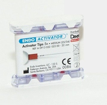EndoActivator Tips 5 x Medium (25/04) Dentsply Sirona насадки до ендоактиватора A091302202500 фото