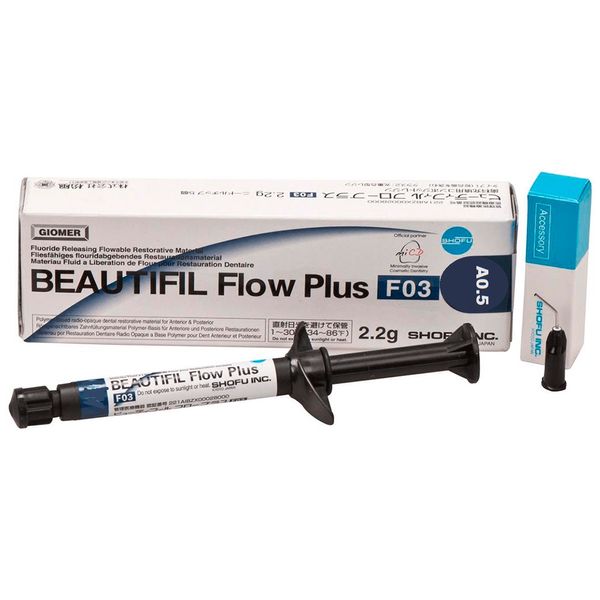 Beautifil Flow Plus F03 A0.5 (2,2 г) Shofu біоактивний гіомер PN2013 фото