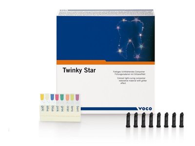 Twinky Star Set Caps (40x0,25g) VOCO компомерний кольоровий композит REF1680 фото