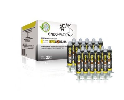 Endo-pack Cerkamed шприци для промивання (20 шт) жовті 106Y фото
