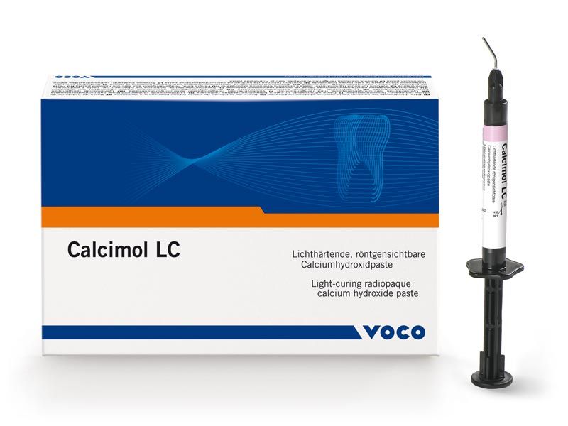 Calcimol LC (шприц 2.5г) VOCO  паста гідроксиду кальцію  REF 1307-1/2 фото