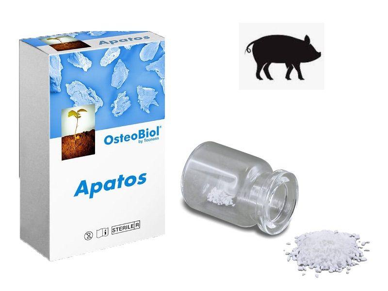 Apatos Mix (2г) OsteoBiol кортикально-губчаста кістка A1020FS фото