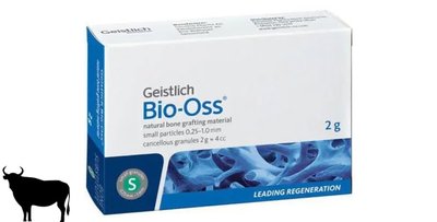 Bio-Oss Spongiosa 2 г (S 0.25-1 мм) Geistlich кісткові гранули 500080 фото