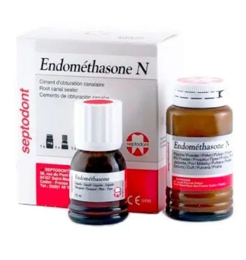 Endomethasone N набір (14г+10мл) Septodont ендо-цемент для пломбування 01E0301 фото