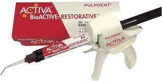 Activa BioActive-Restorative Starter Kit (8г+диспенсер) PulpDent біоцемент з диспенсером  VRA2 фото