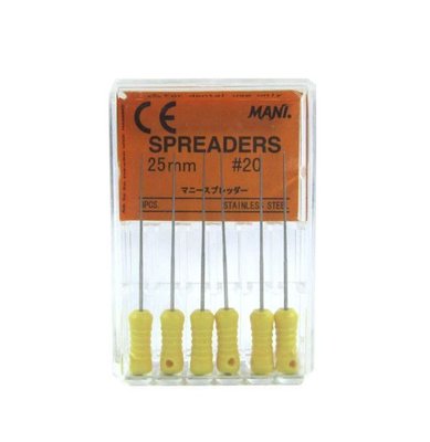 Spreaders (20/.02 L25мм - 6шт) MANI каналонаповнювач ручний SPR20 фото