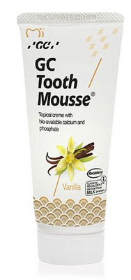 Tooth Mousse ваніль (35г) GC зубний крем для укріплення емалі 11687В фото
