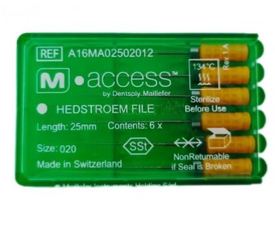 H-File m-access (020 RA25мм) Dentsply Sirona ендо-файл для розширення каналу A16MA02502012 фото