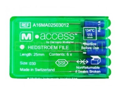 H-File m-access (030 RA25мм) Dentsply Sirona ендо-файл для розширення каналу A16MA02503012 фото