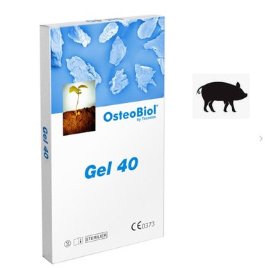 Gel 40 набір (3х0.5см3) OsteoBiol кортико-губчаста колегенована суміш 15GEL40S фото