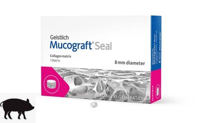 Mucograft Seal (Ø 8 мм) Geistlich колагеновий матрикс 500106 фото