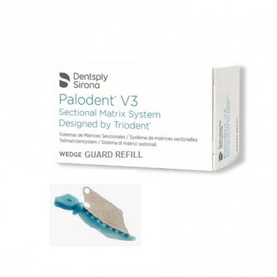 Palodent V3 Wedge Guard Refill (50 шт Medium) Dentsply Sirona клини з матрицею 659840V фото