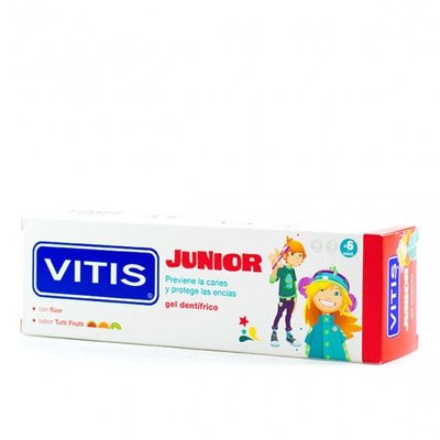 Vitis Junior Dentaid (75мл) зубна паста з ксилітом дітям 6+ років 9071 фото