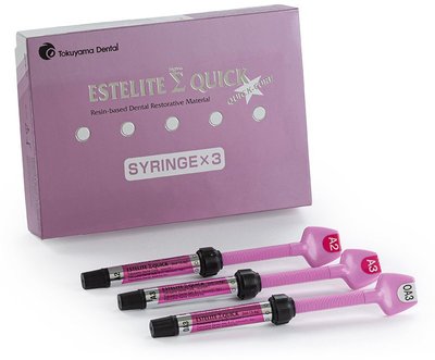 Estelite Sigma Quick Mini Kit (3x3.8г - А2, А3, ОА3) Tokuyama Dental 13101 фото