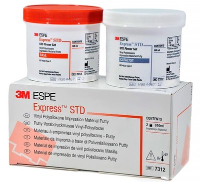 Express STD 3M ESPE (2х305мл) базовий вінілполісилоксан 7312 фото