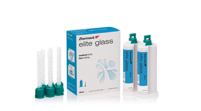 Elite Glass (2х50мл) Zhermak прозорий А-силікон C401610 фото
