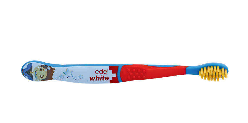 Зубна щітка для дітей 1+ Konex Kids Edel&White (синя) 100-110 фото
