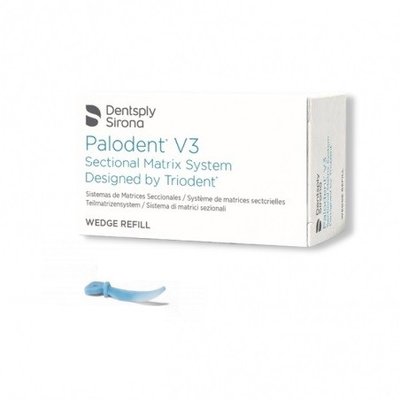 Palodent V3 Wedge Refill (100 шт Medium) Dentsply Sirona клини 659790V фото