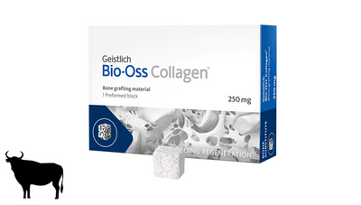 Bio-Oss Collagen (250мг) Geistlich колагнові гранули  500073 фото