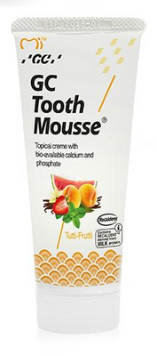 Tooth Mousse фрукти (35г) GC зубний крем для укріплення емалі 11687Ф фото