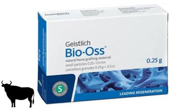 Bio-Oss Spongiosa 0.25г (S 0.25-1 мм) Geistlich кісткові гранули  500078 фото