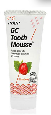 Tooth Mousse полуниця (35г) GC зубний крем для укріплення емалі 11687П фото