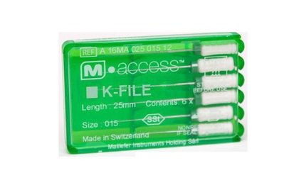 K-File m-access (015 RA25мм) Dentsply Sirona ендо-файл для очищення каналу A12MA02501512 фото